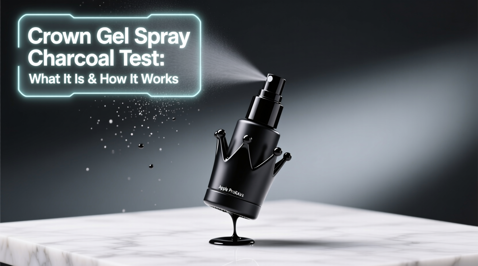 Crown Gel Spray Charcoal Test: What It Is & How It Works