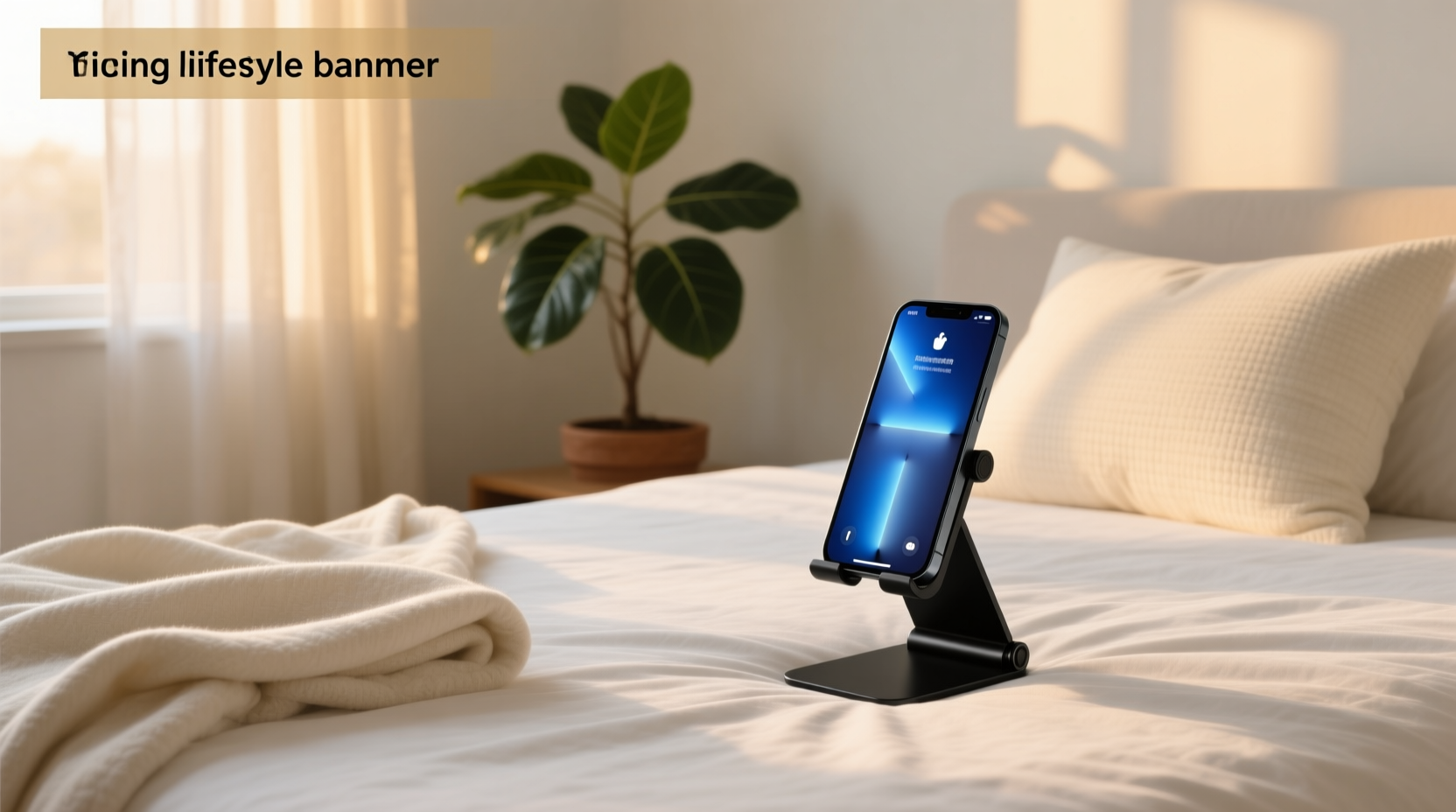 best phone stand for bed ergonomic, adjustable safe