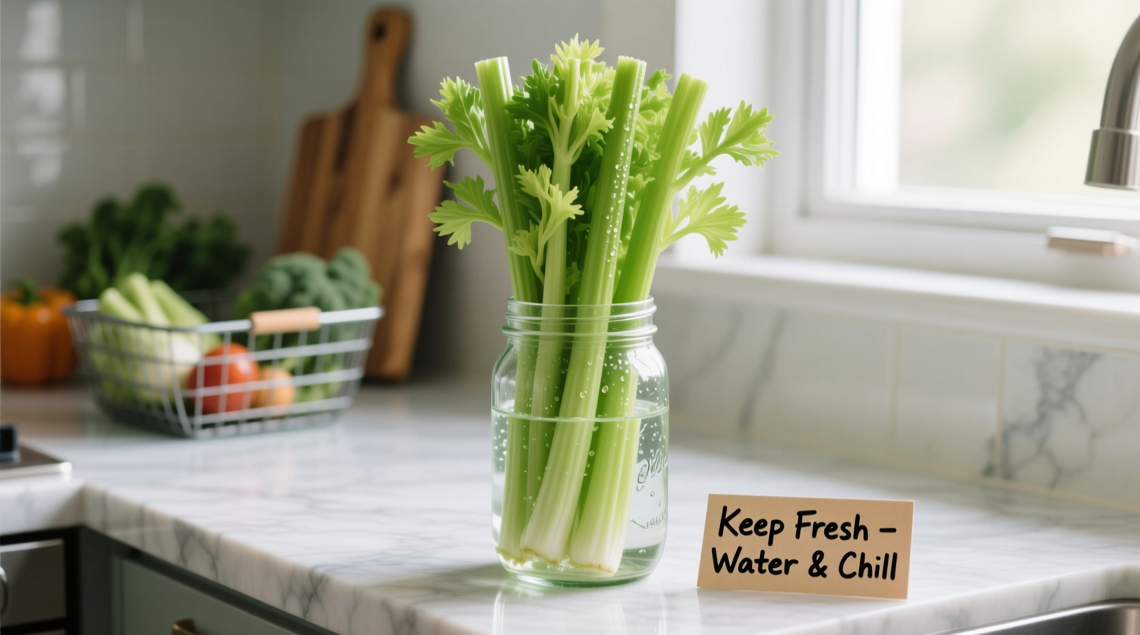 how to keep celery fresh in the refrigerator with simple storage tips