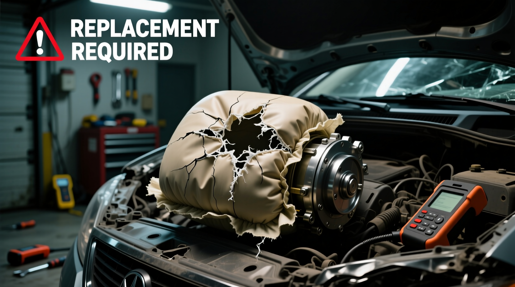 airbag replacement after minor crash