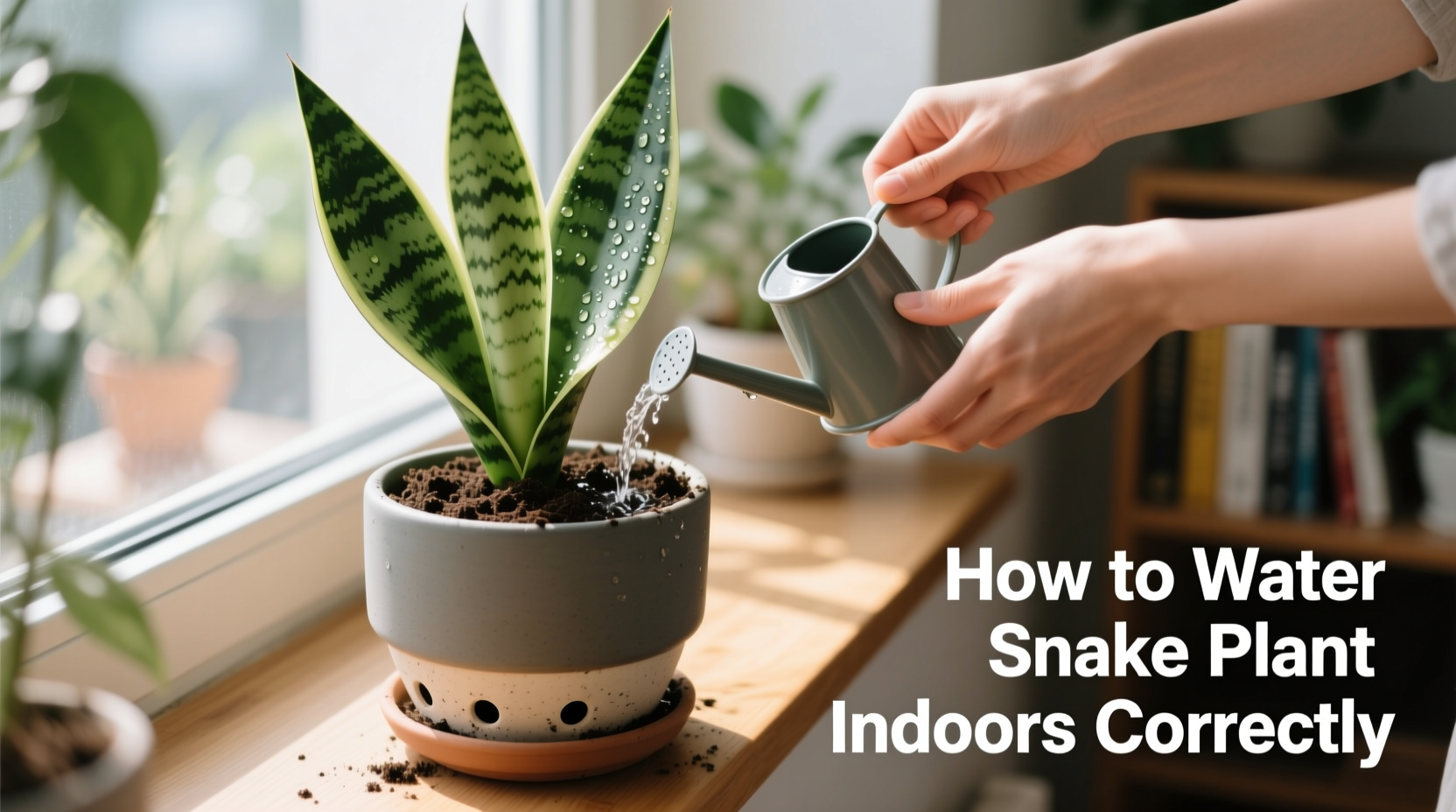 Frequently Asked Questions of how to water plants correctly for beginners