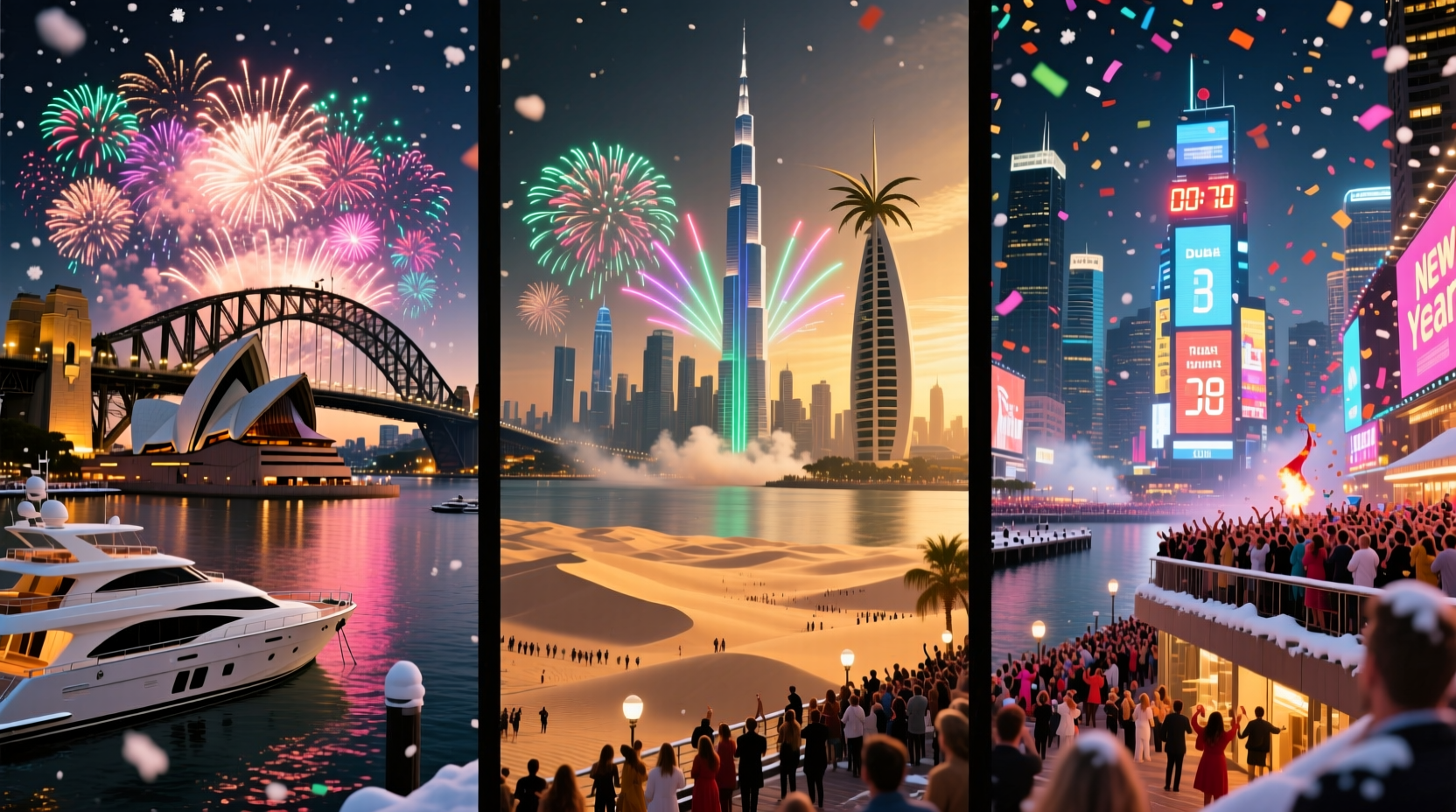 which city is best for new year