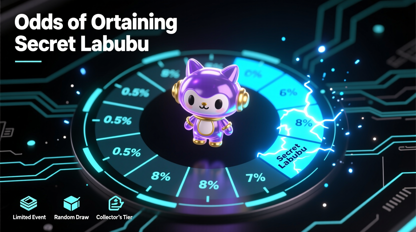 what are the odds of getting the secret labubu