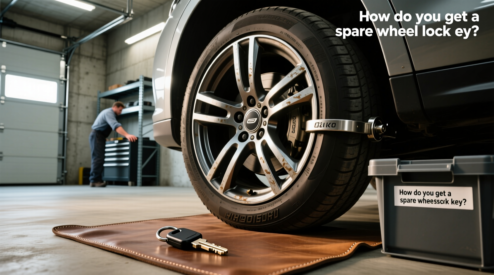 How to choose spare tire wheel lock,How do you get a spare wheel lock key?