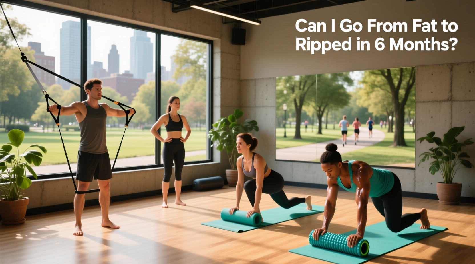 6 month fat loss plan realistic results 