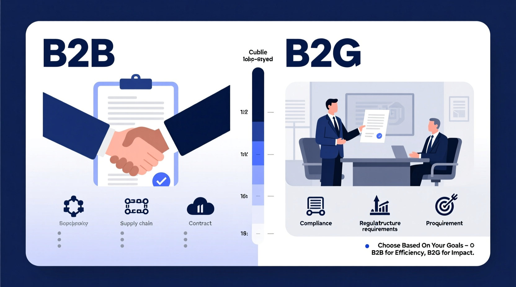 what is b2b and b2g