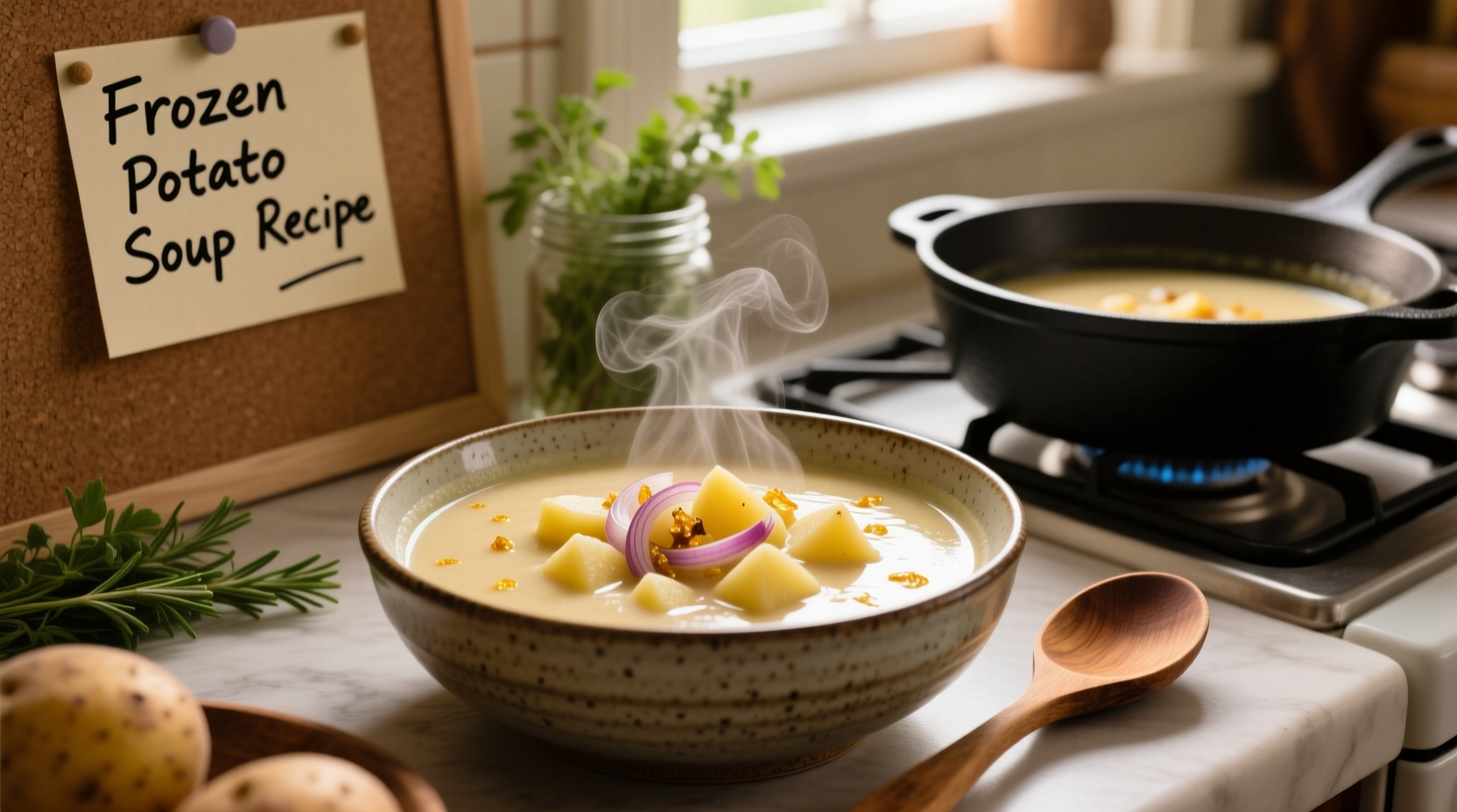 potato soup recipe with frozen potatoes