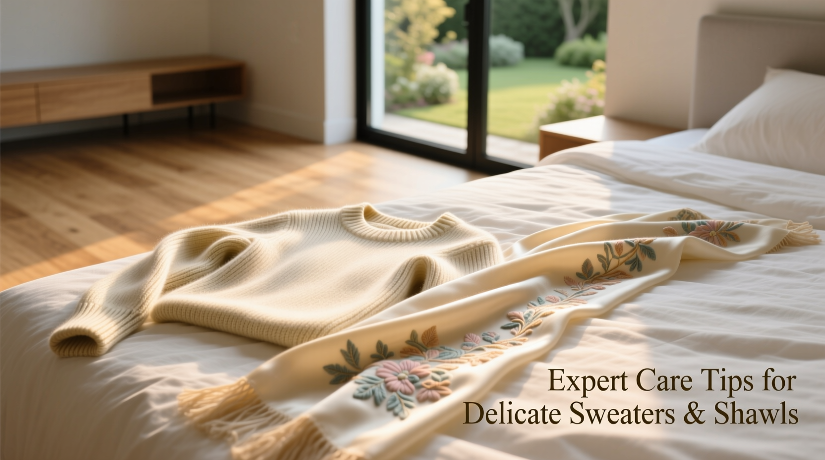 expert tips for caring for delicate sweaters and shawls to keep them beautiful