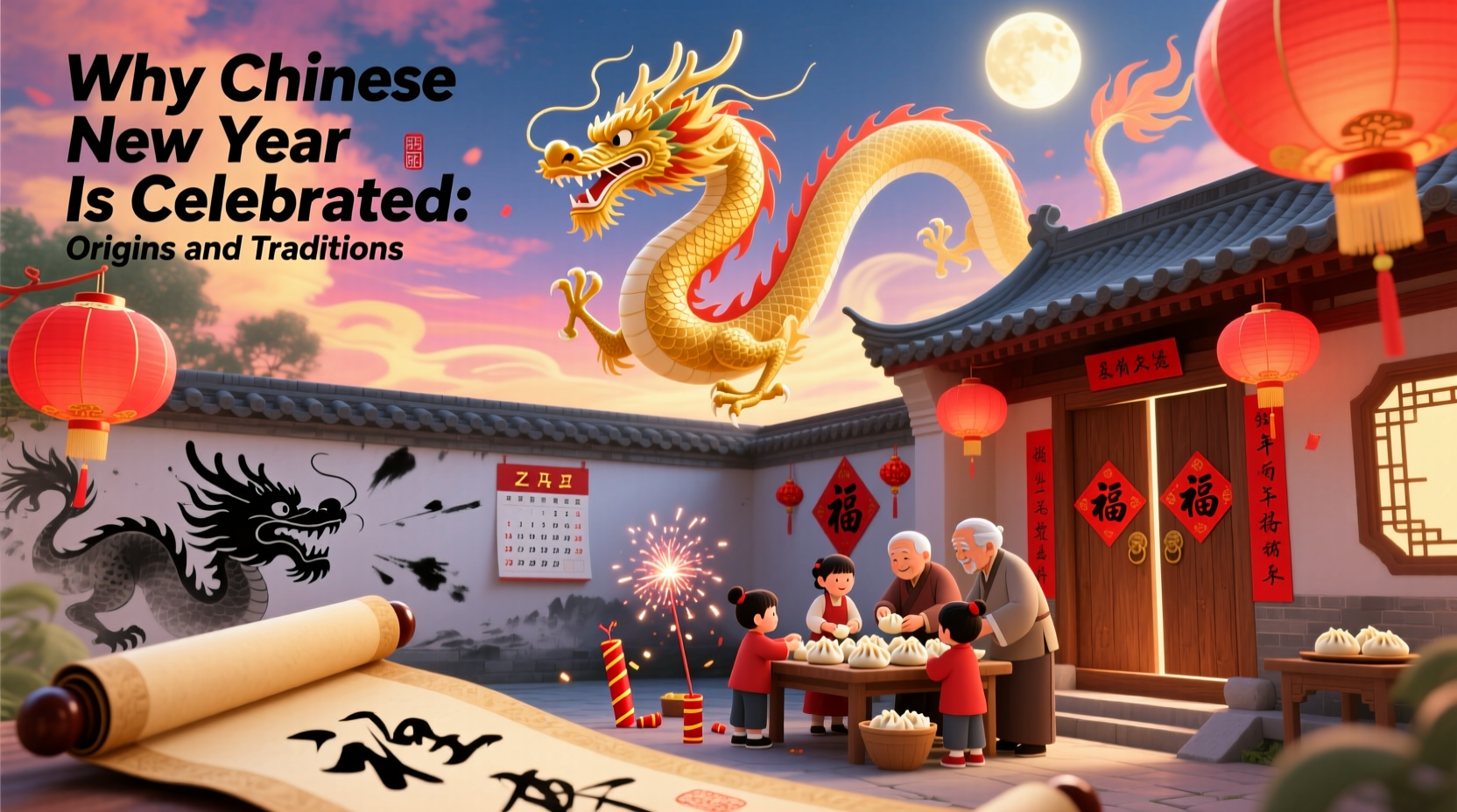 why chinese new year celebrated