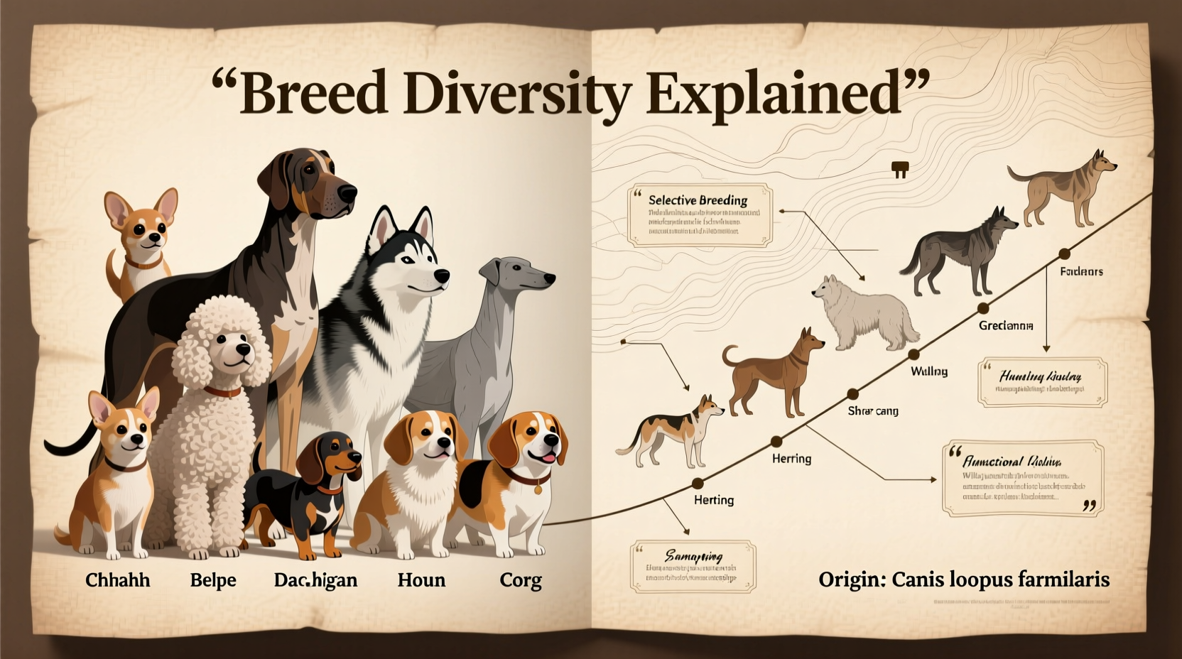 why are there so many types of dogs breed diversity explained
