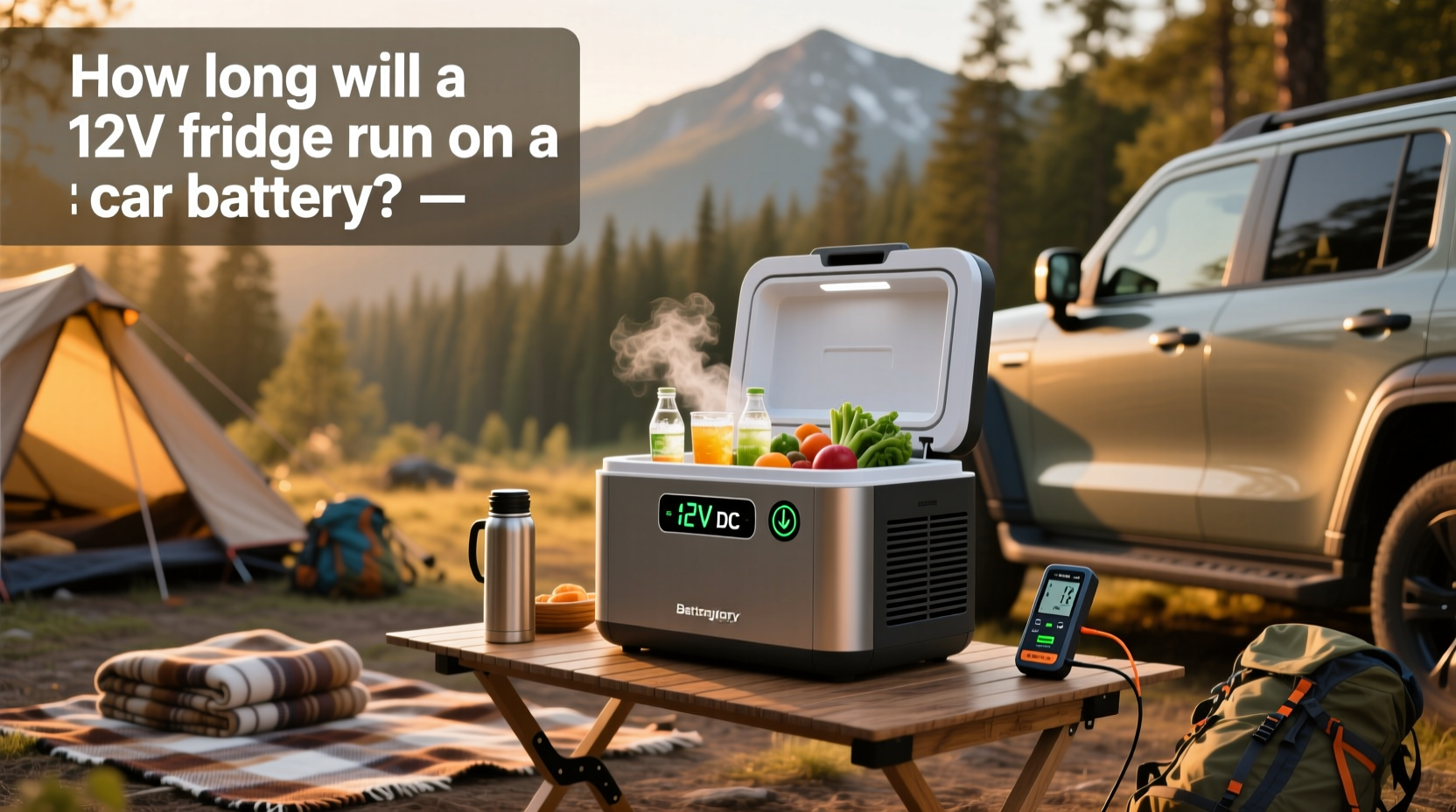 battery powered car refrigerator,How long will a 12V fridge run on a car battery? buying guide