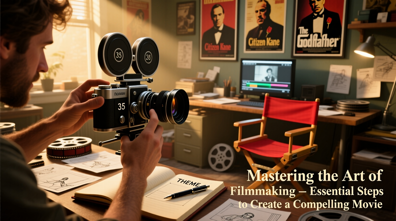 mastering the art of filmmaking essential steps to create a compelling movie