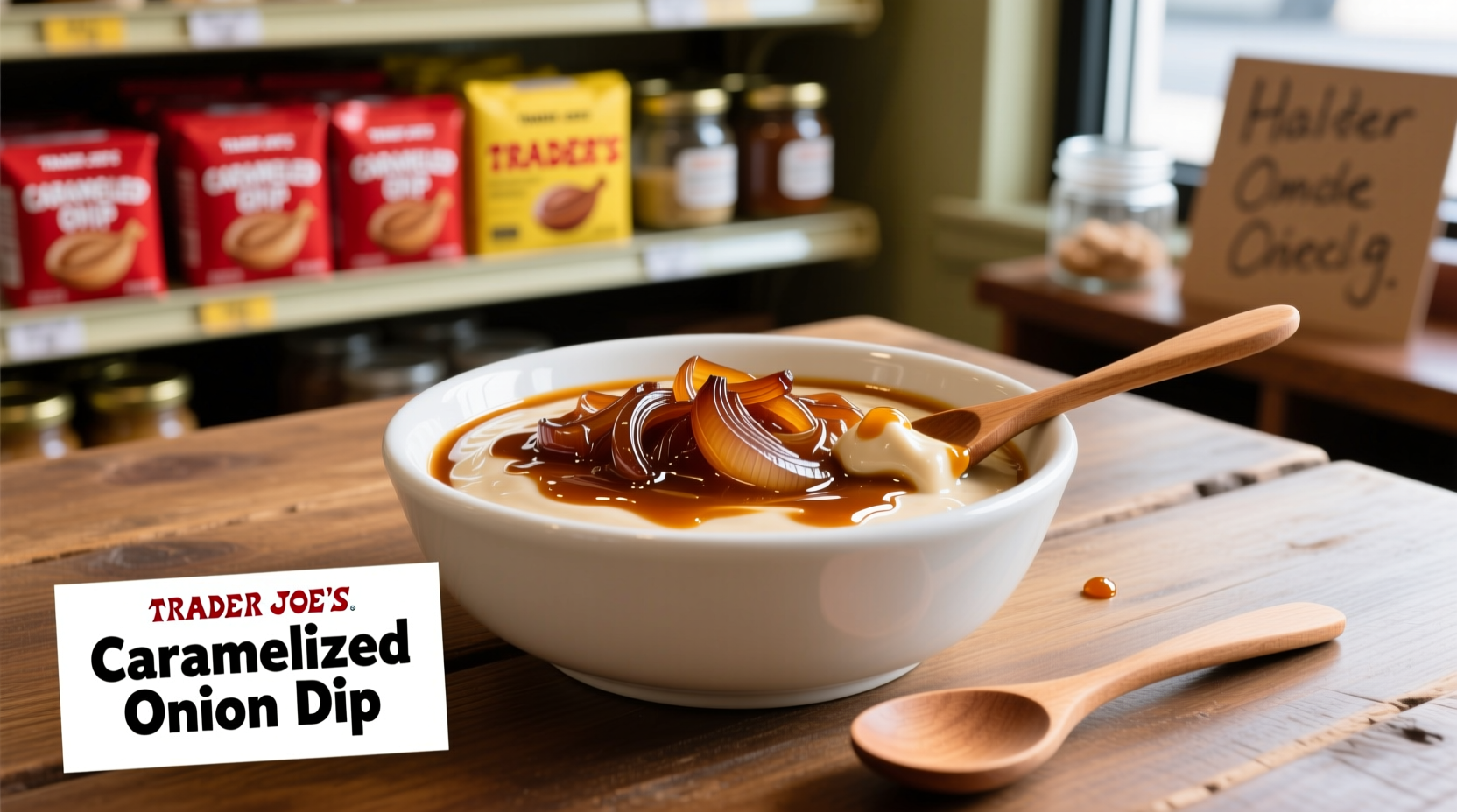 trader joe s caramelized onion dip