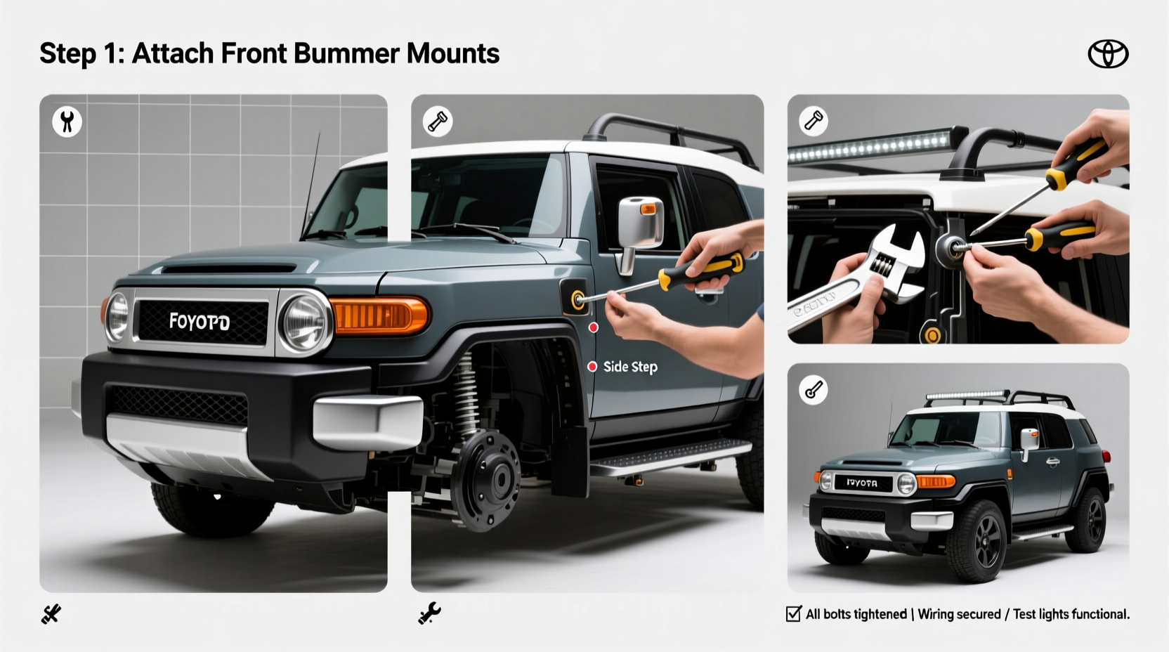 fj cruiser installation tutorial