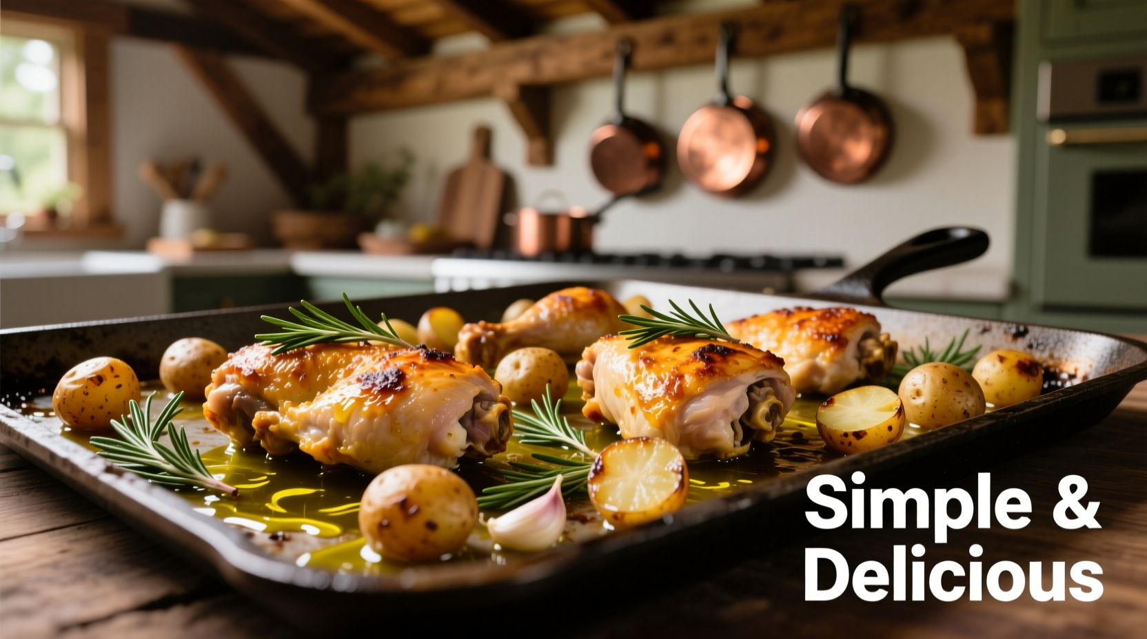 chicken and potato sheet pan