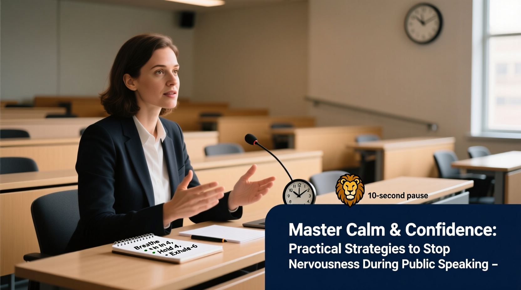 master calm and confidence practical strategies to stop nervousness during public speaking