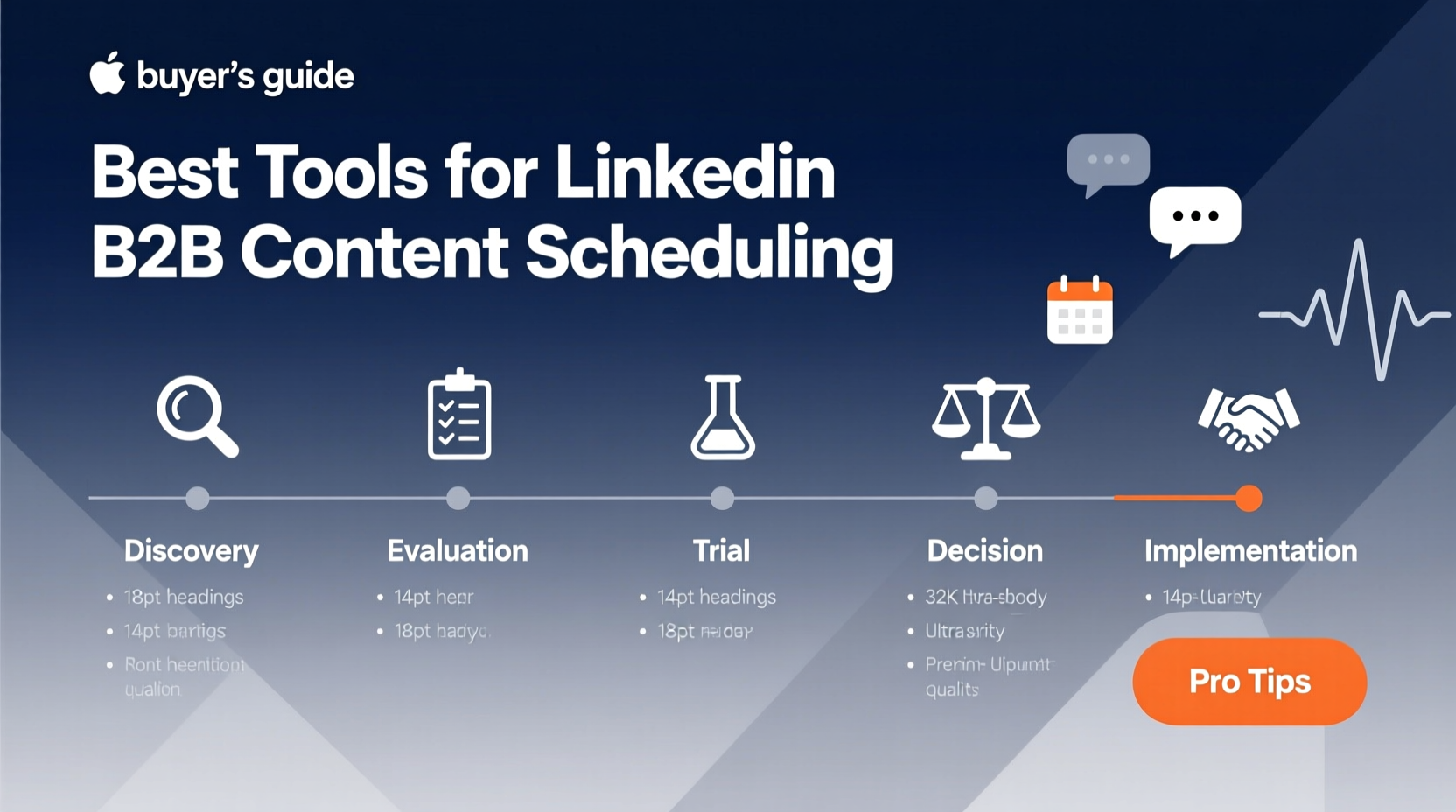 what are the tools helpful in linkedin b2b content scheduling