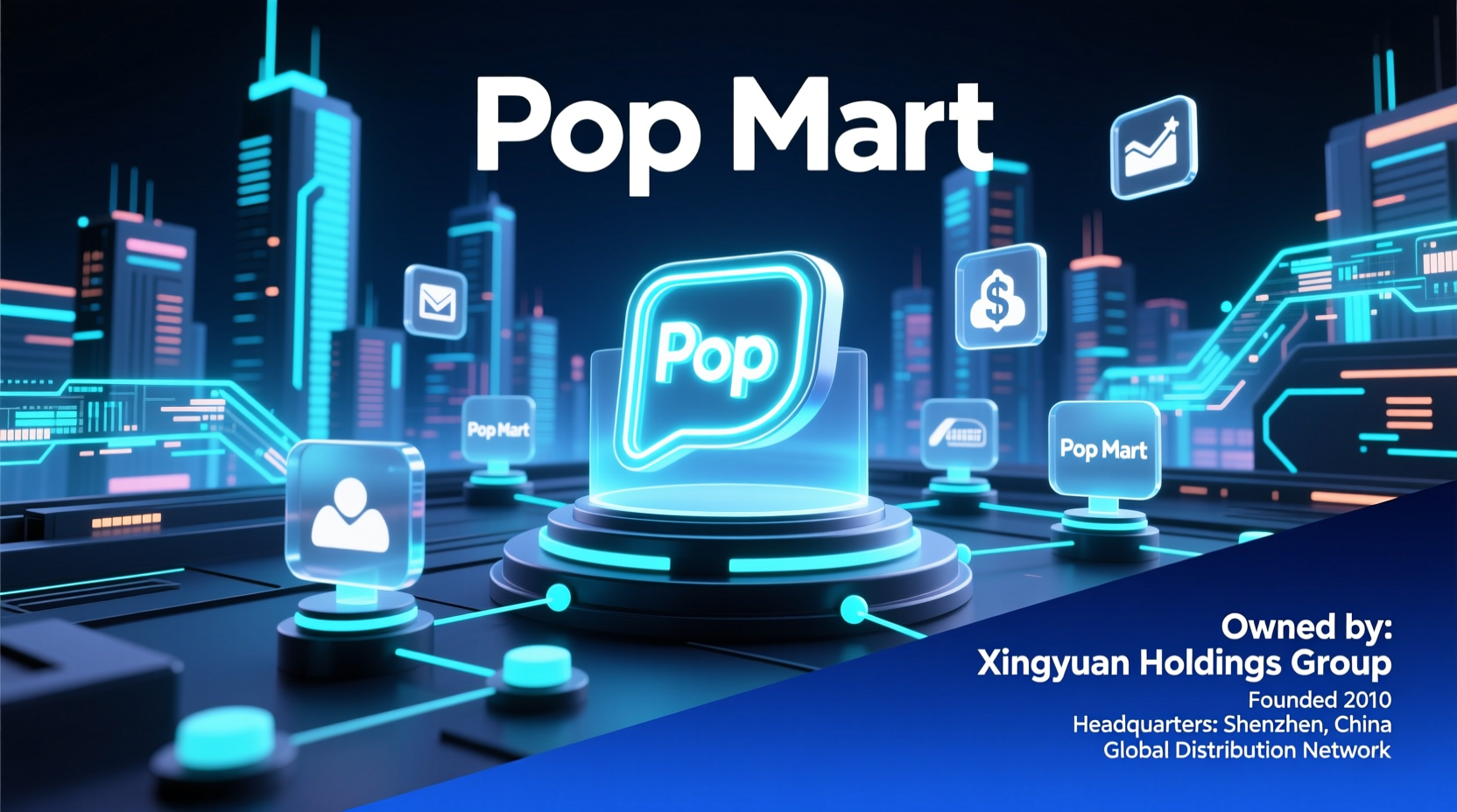 what company owns pop mart