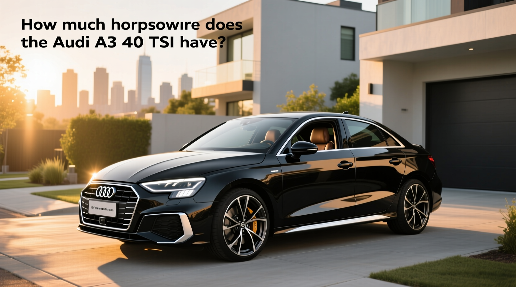 2023 Audi A3 Premium 40 TFSI on city street
