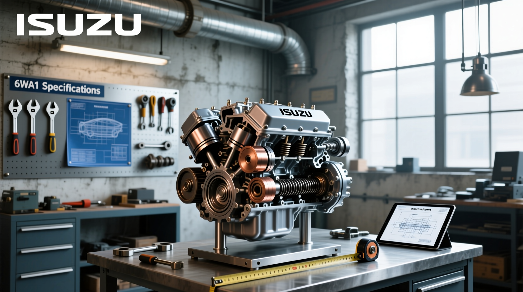 How to Choose Isuzu 6WA1 Engine, What Is the Spec of the 6WG1 Engine?
