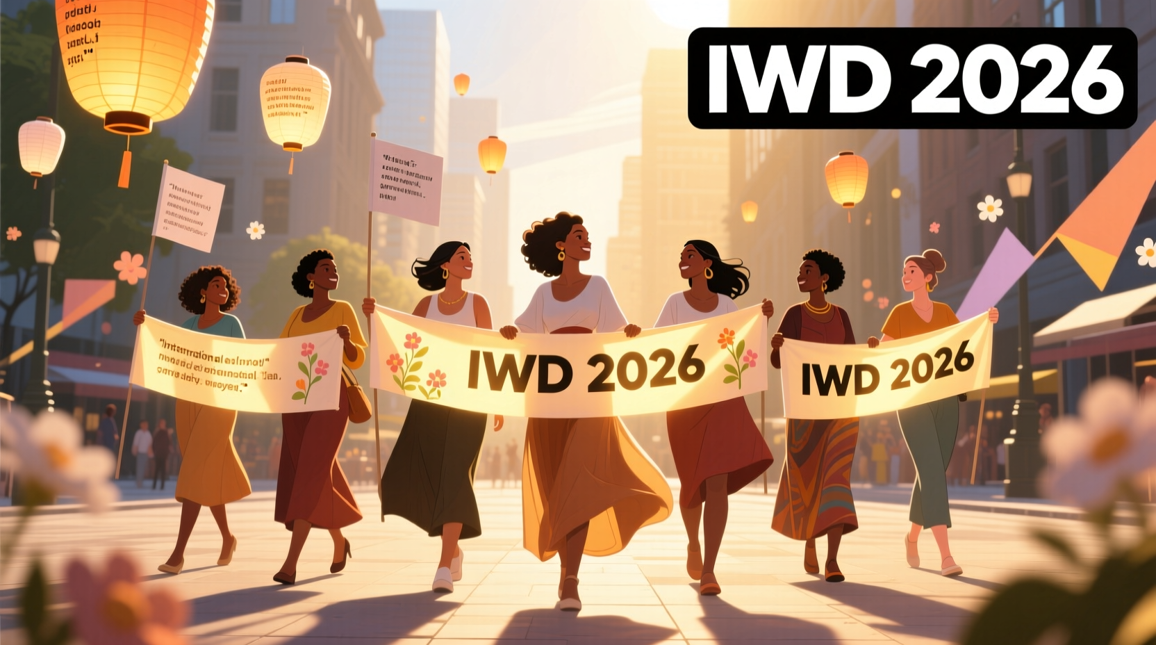 international womens day display