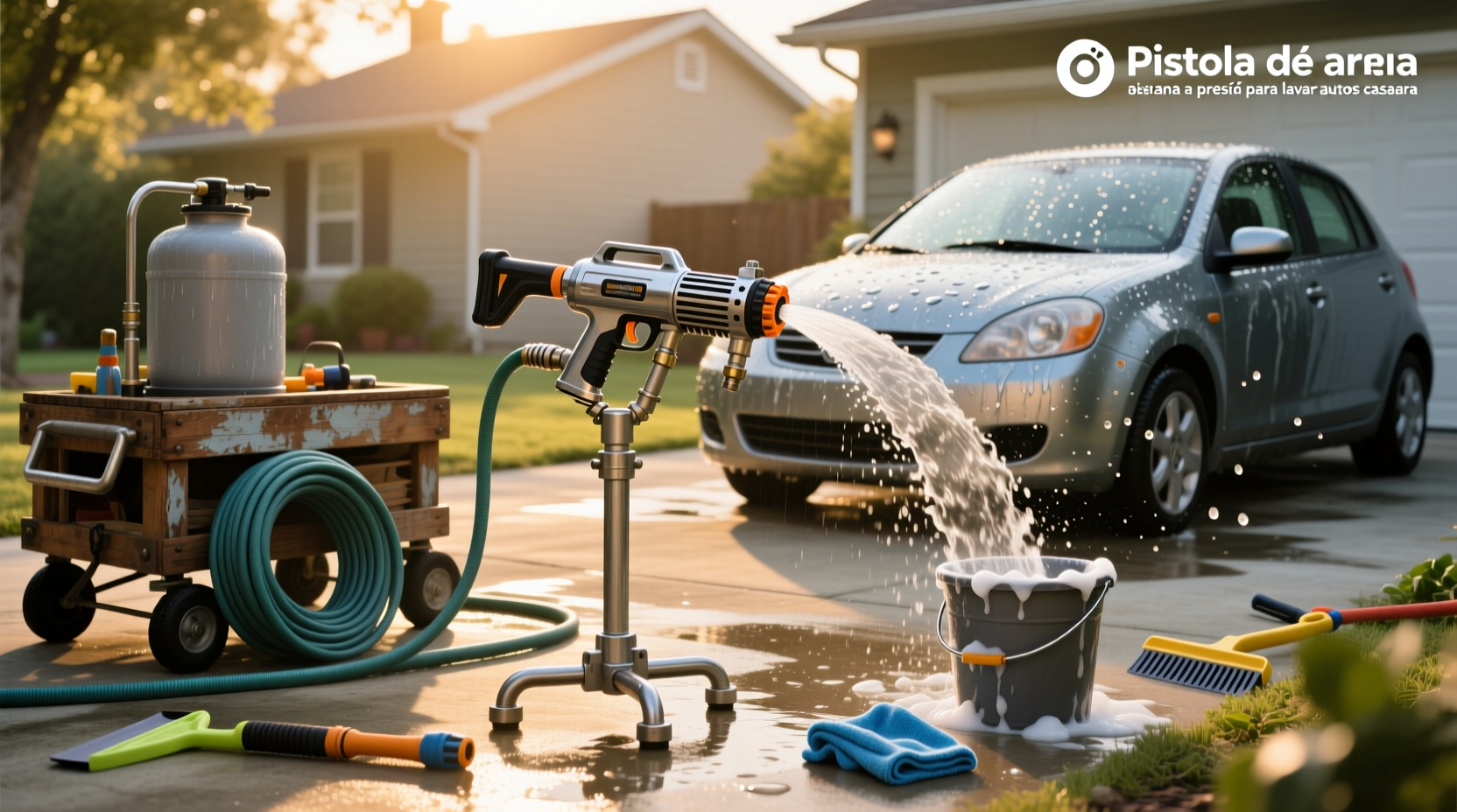 How to Make a Homemade Pressure Water Gun for Car Washing