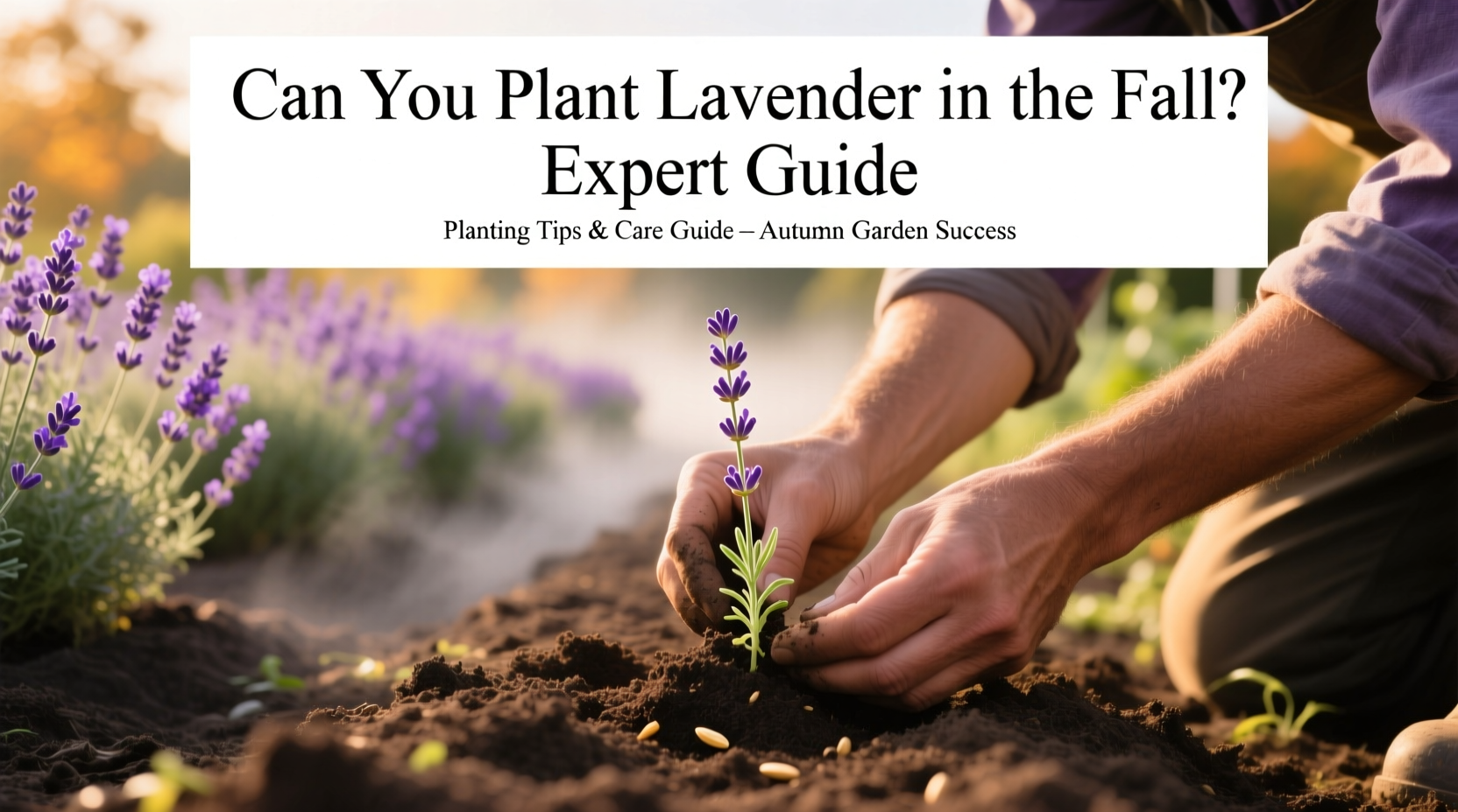 can you plant lavender in the fall
