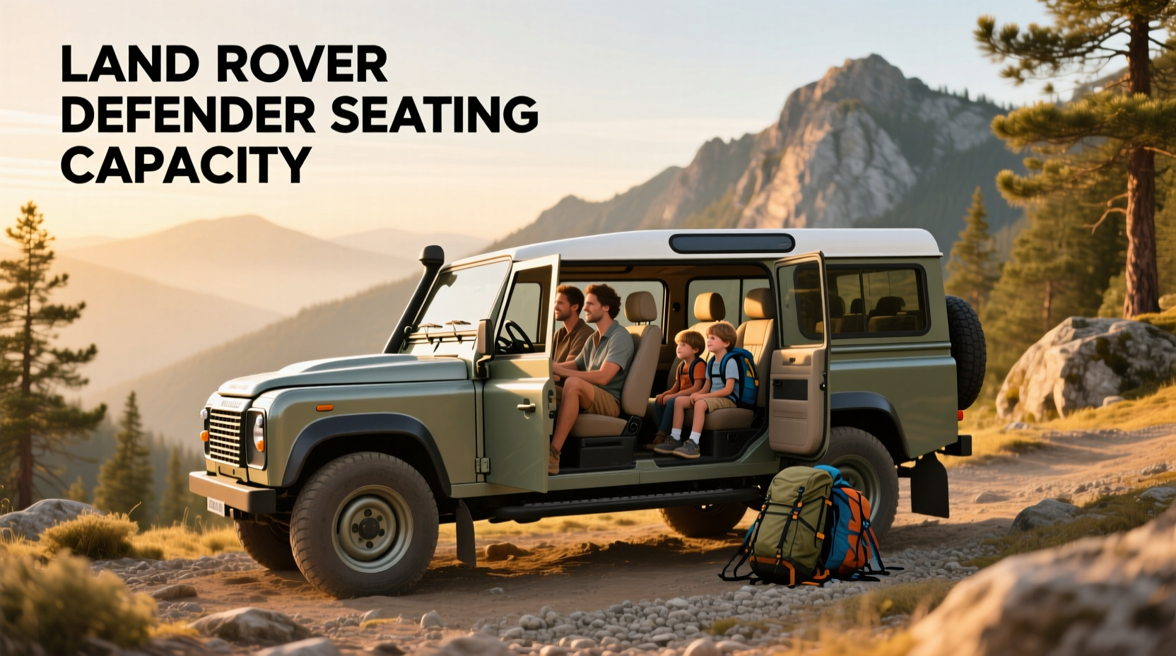 What Is the Land Rover Defender Seating Capacity?