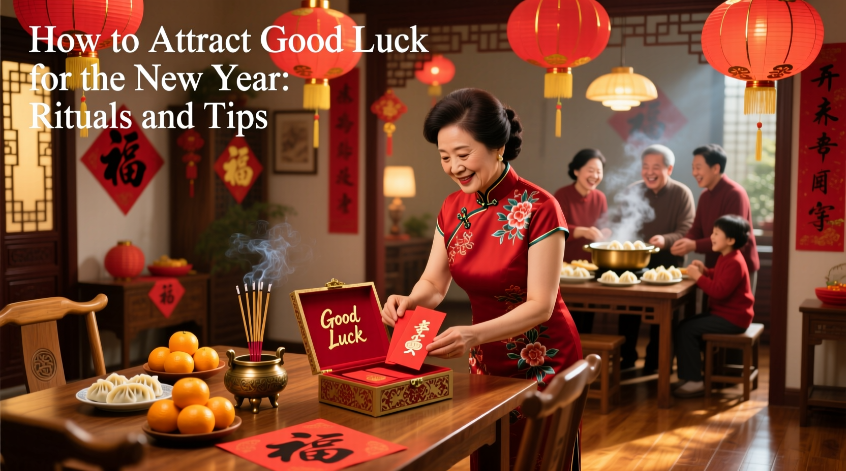 how to get good luck for the new year