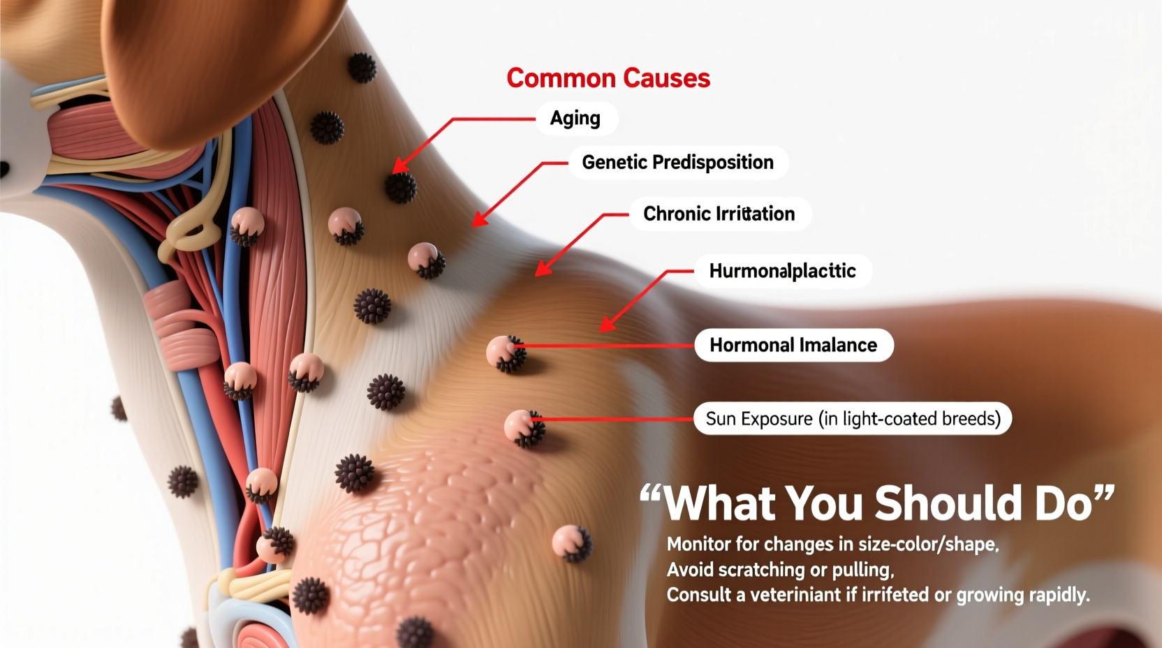 dog skin tags common causes and what you should do