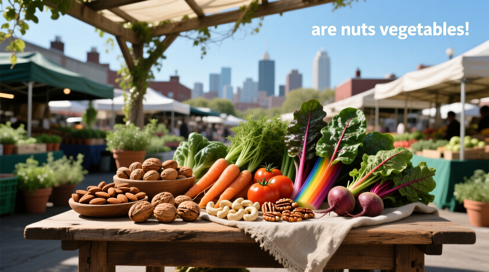 are nuts vegetables clarifying the confusion
