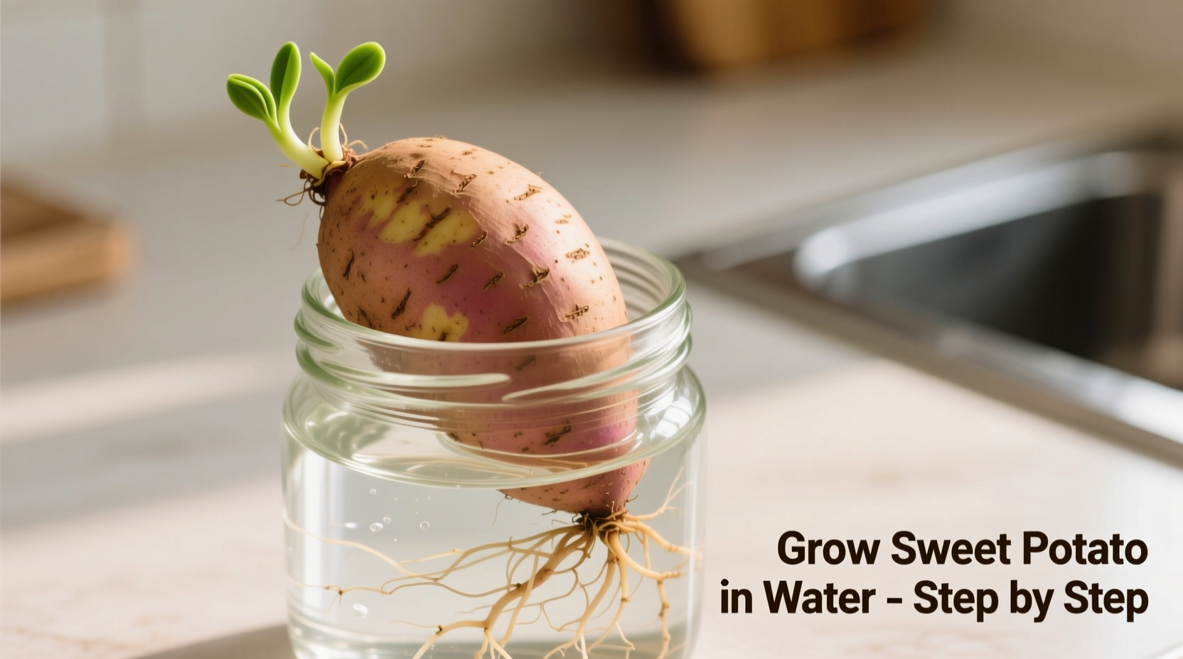 Growing Sweet Potatoes in Water: Simple Step-by-Step Guide