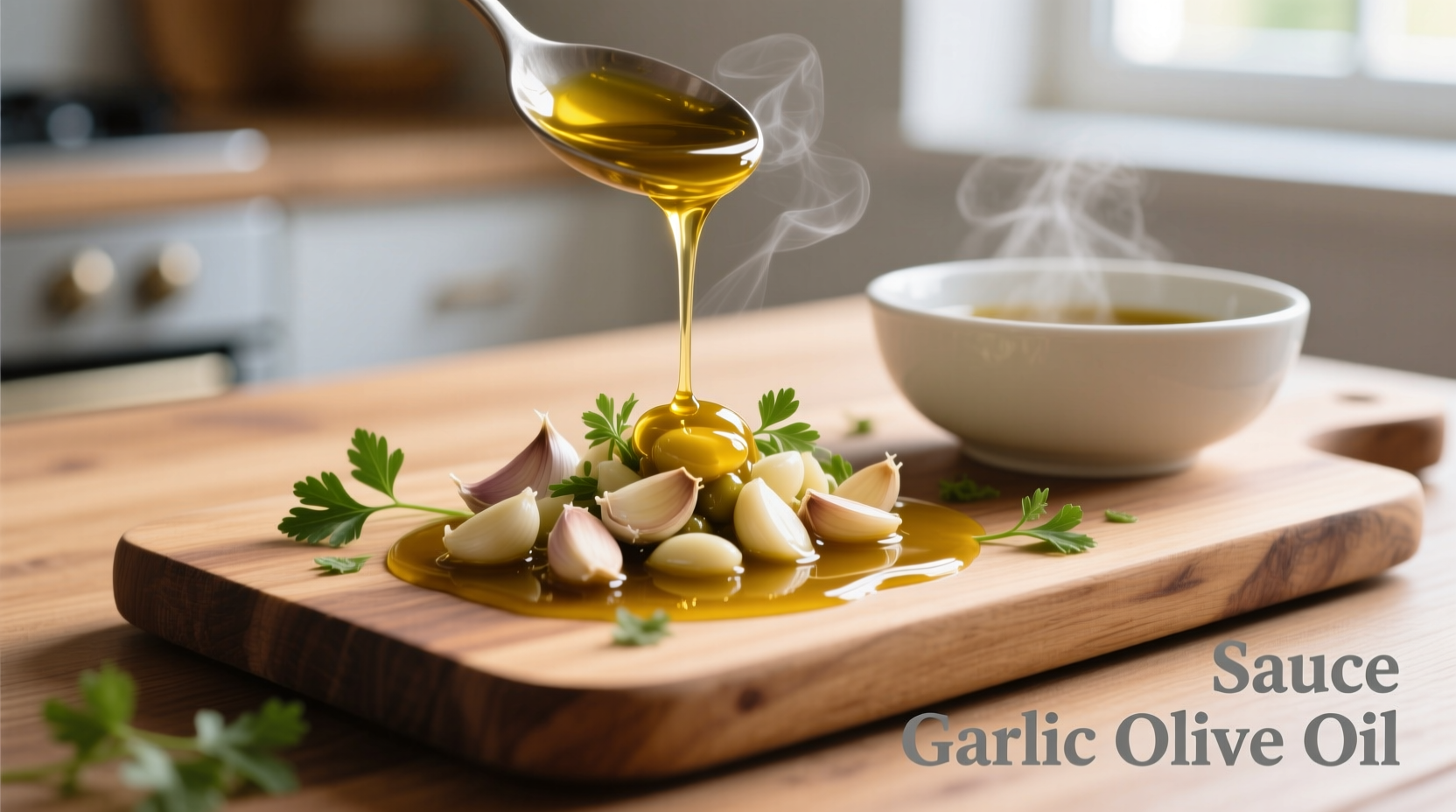 sauce garlic olive oil