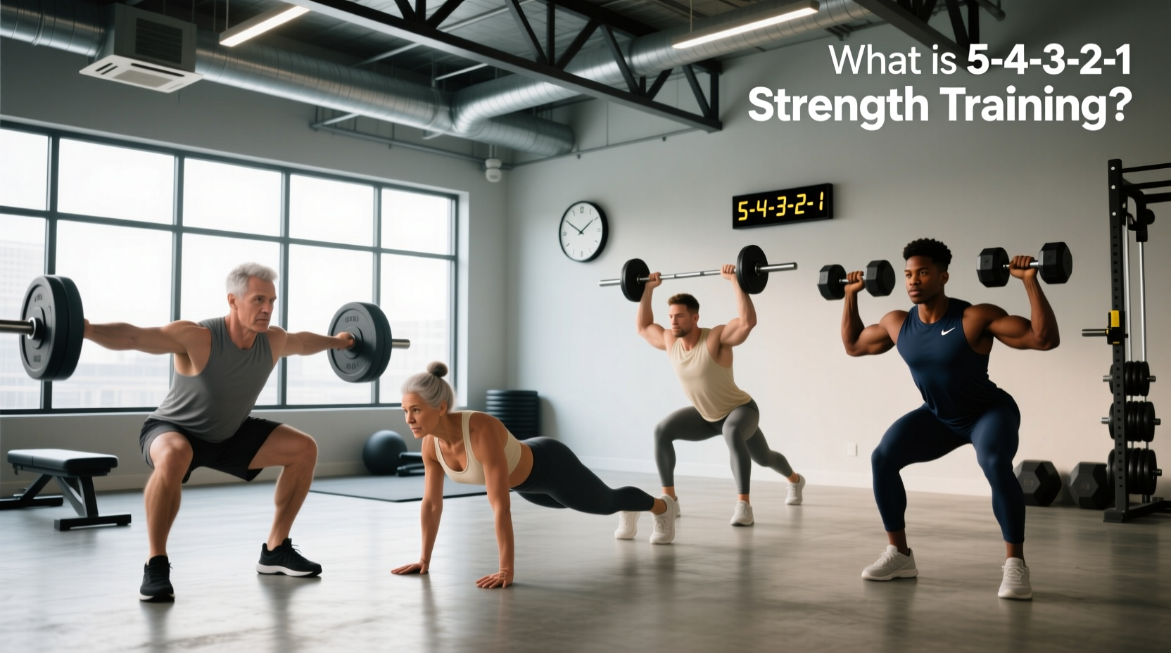 5 4 3 2 1 strength training guide