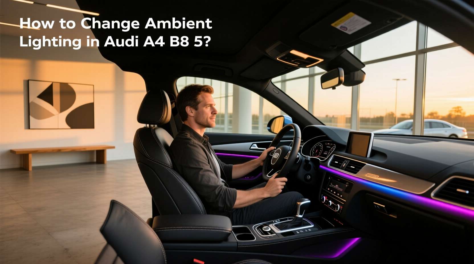 How to Change Ambient Lighting in Audi A4 B8.5: Full Guide
