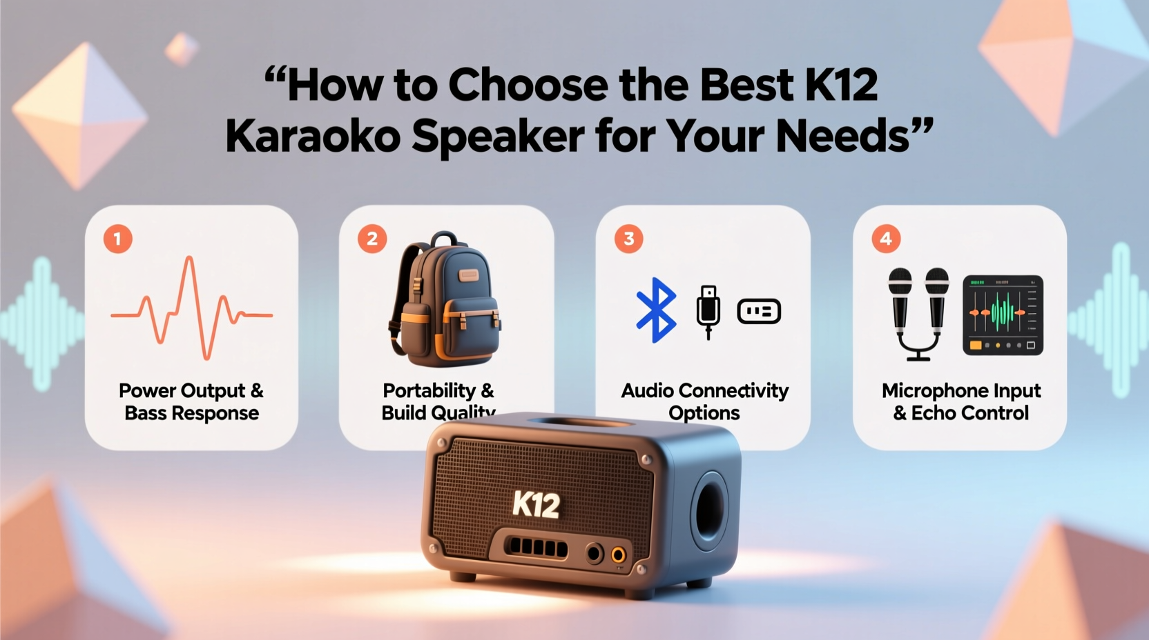 k12 karaoke speaker