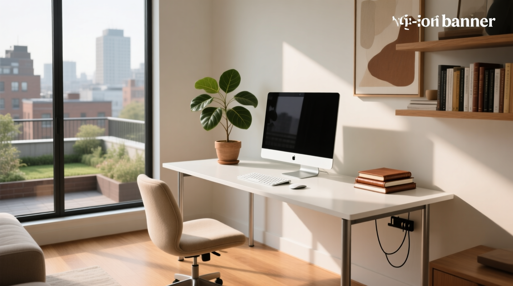 slim computer desk guide space saving, stable practical