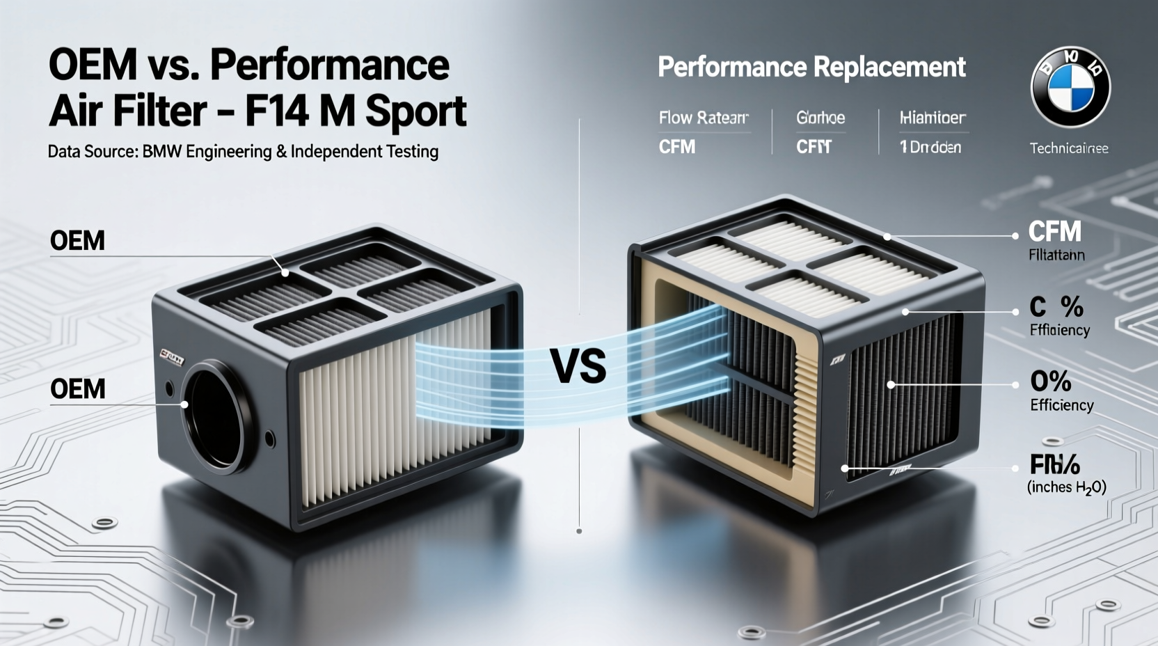 f10 m sport air filter