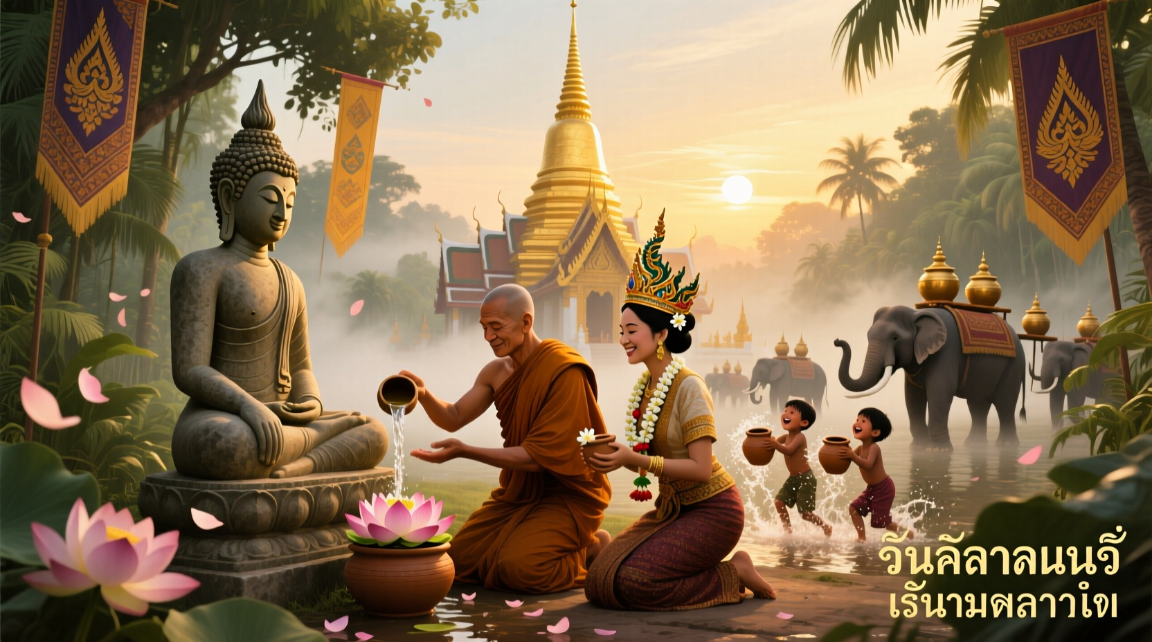 how did the thai new year got started