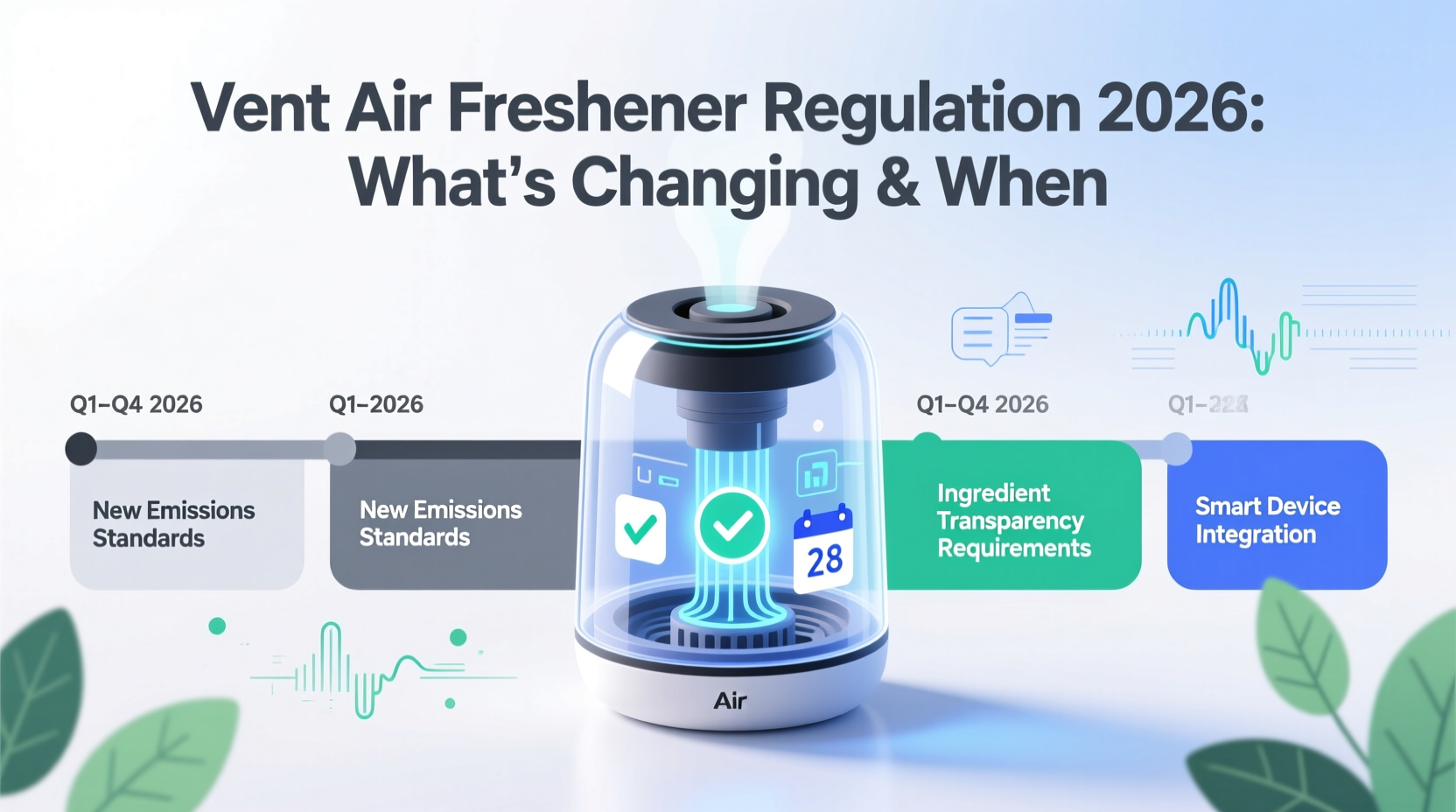 vent airfreshner regulation 2026