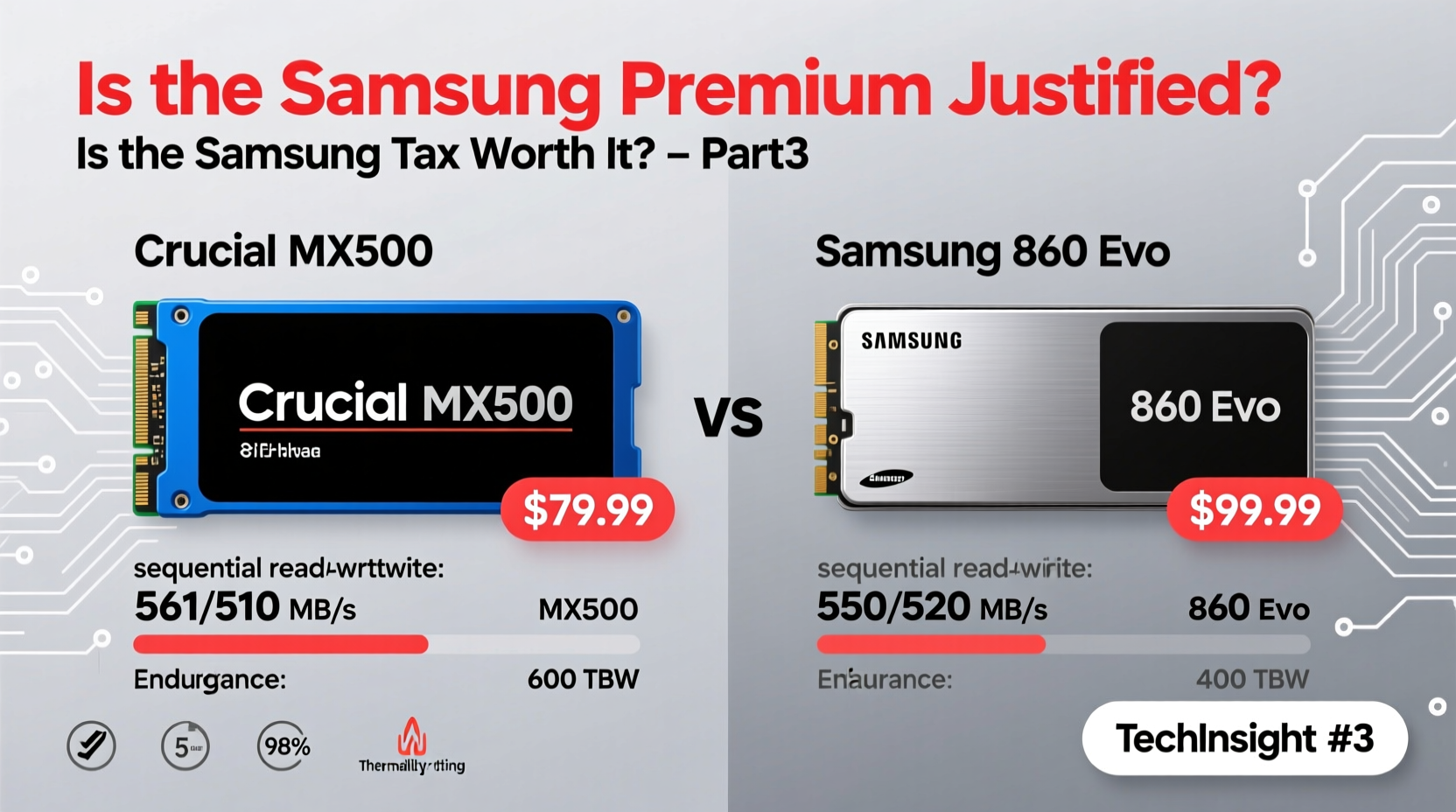 crucial mx500 vs samsung 860 evo is the samsung tax worth it or is crucial good enough 3