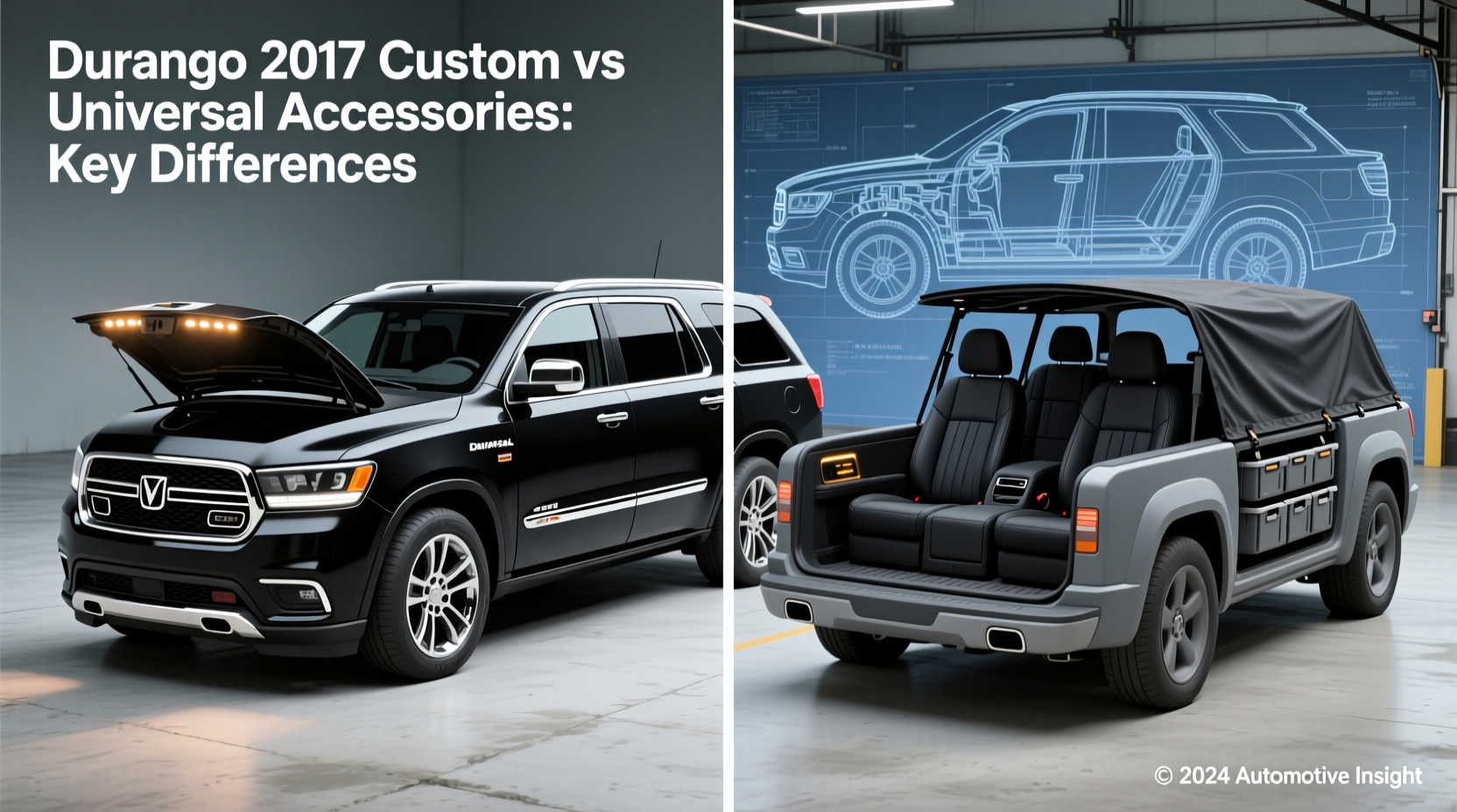 durango 2017 custom vs universal