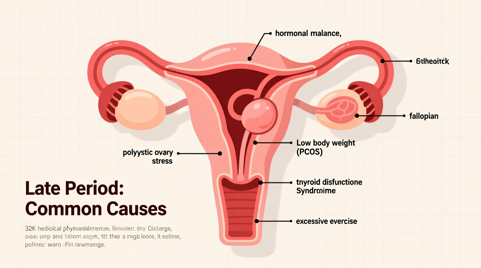 late period reasons why your period hasnt started
