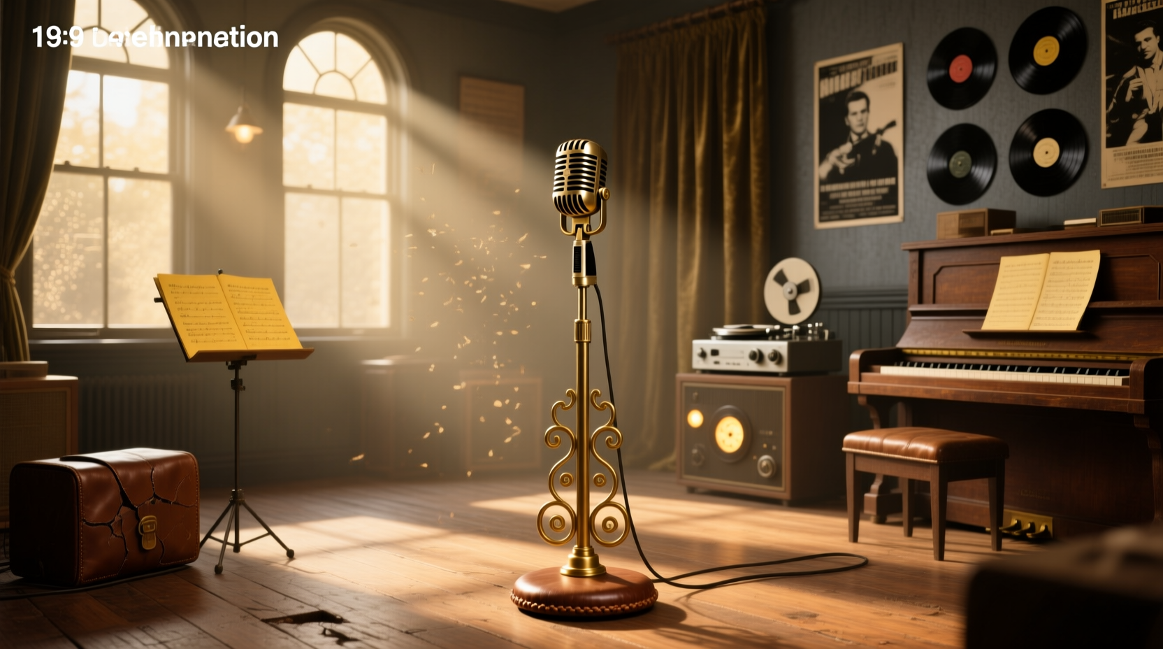 antique microphone stand guide real use vs. prop