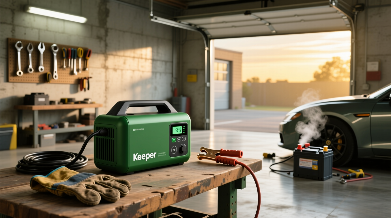 What is the Green Keeper Jump Starter and how does it work?