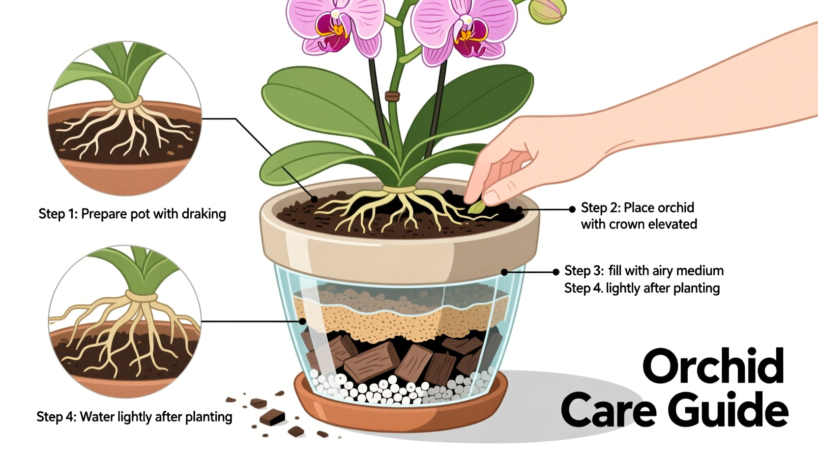 How to Plant an Orchid in a Pot: Step-by-Step Guide