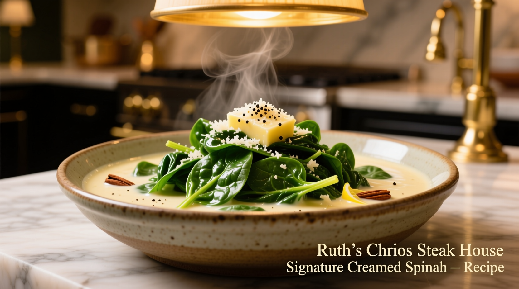 Authentic Ruth's Chris Creamed Spinach Recipe Recreation