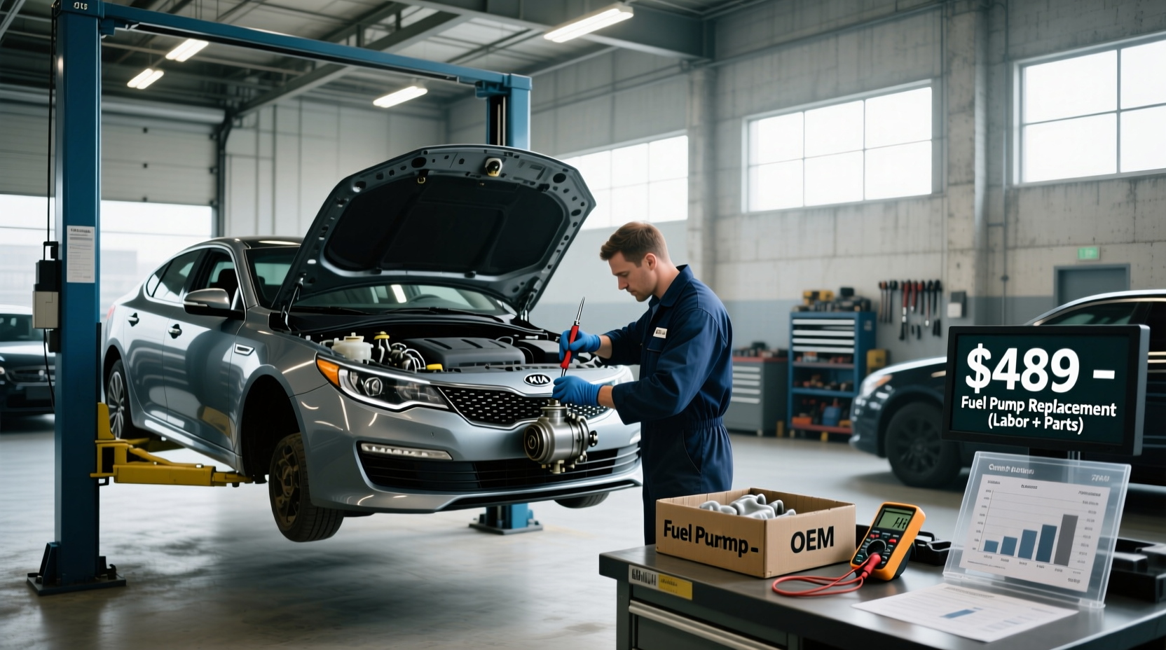 How Much Does a Kia Optima Fuel Pump Replacement Cost?