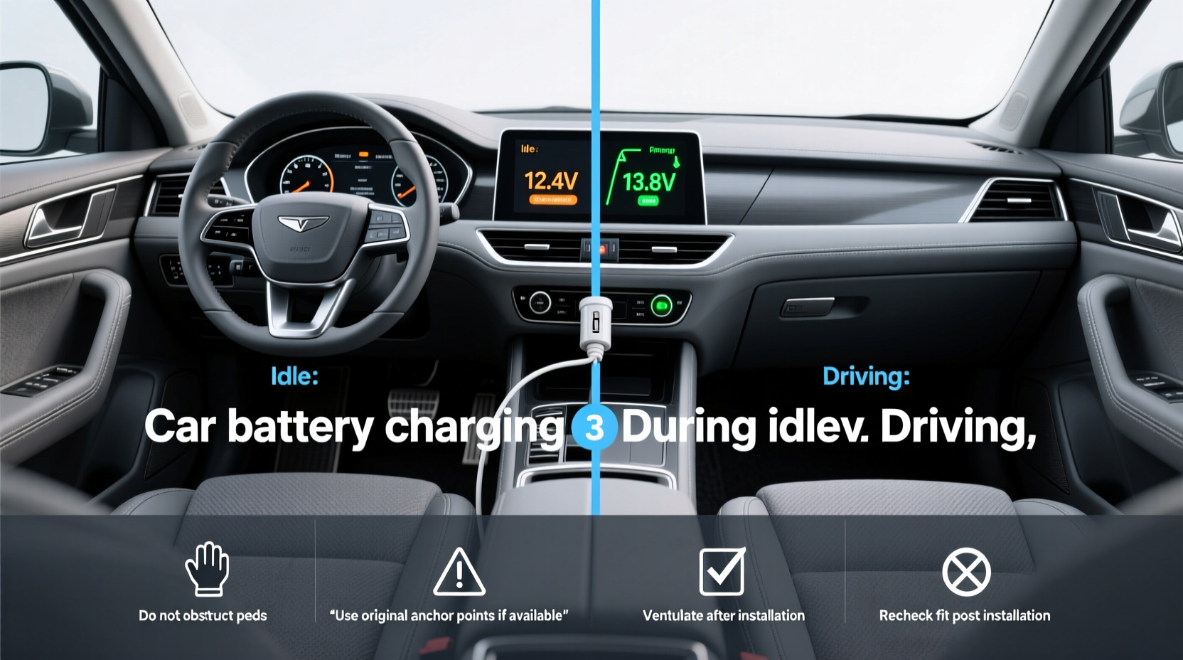 How to Choose Car Battery Charging in Idle vs Driving
