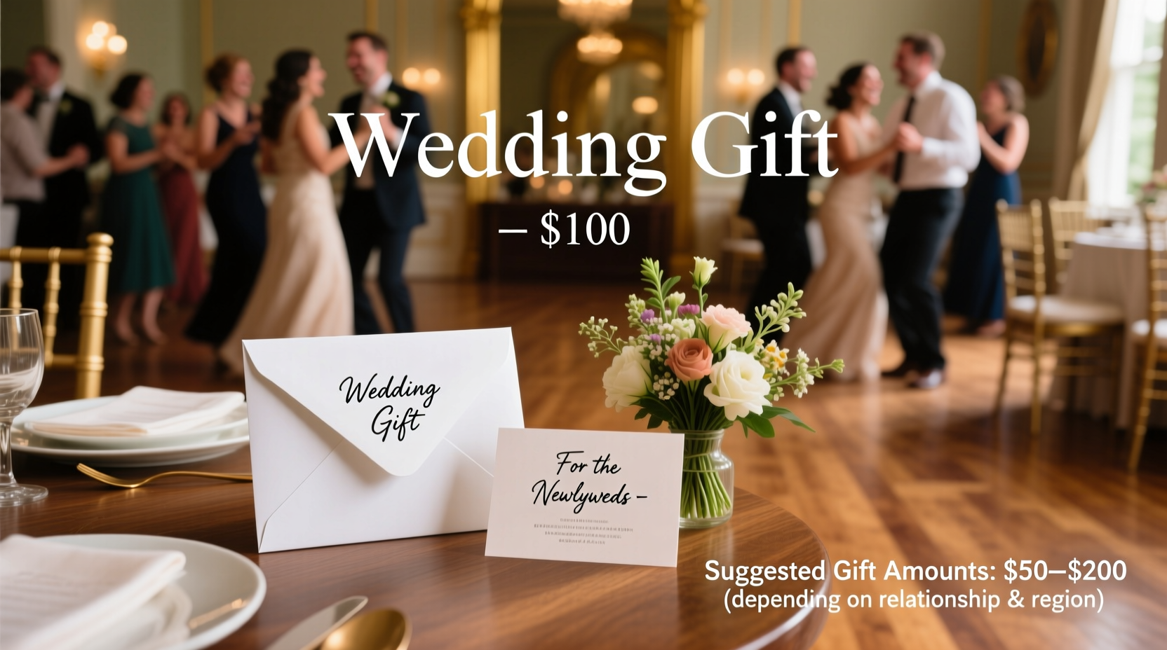 how much money to give at a wedding